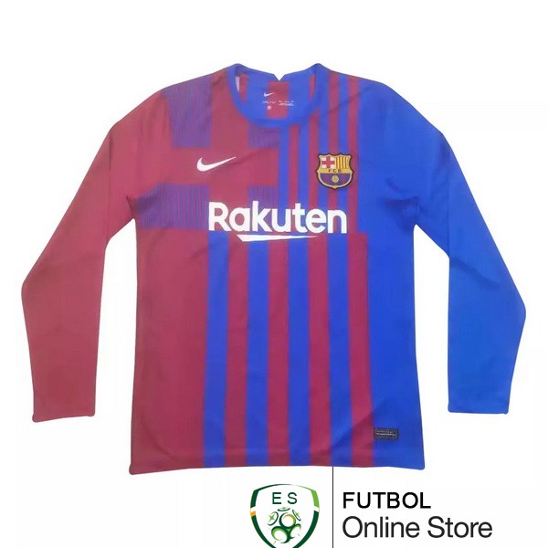 Camiseta Barcelona 21/2022 Manga Larga Primera