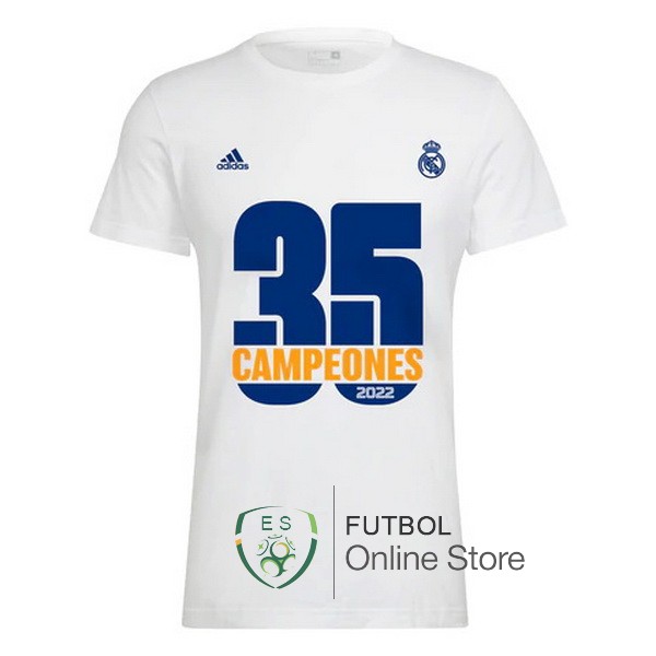 Camiseta Real Madrid Edición Conmemorativa 22/2023 Blanco