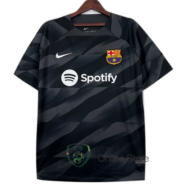 Tailandia Camiseta Barcelona 23/2024 Portero Negro