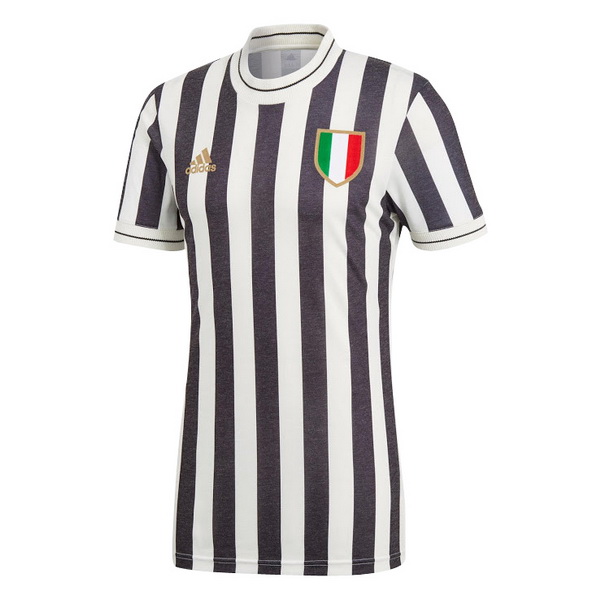 Edicion Conmemorativa Camiseta Juventus 18/2019 Blanco Negro