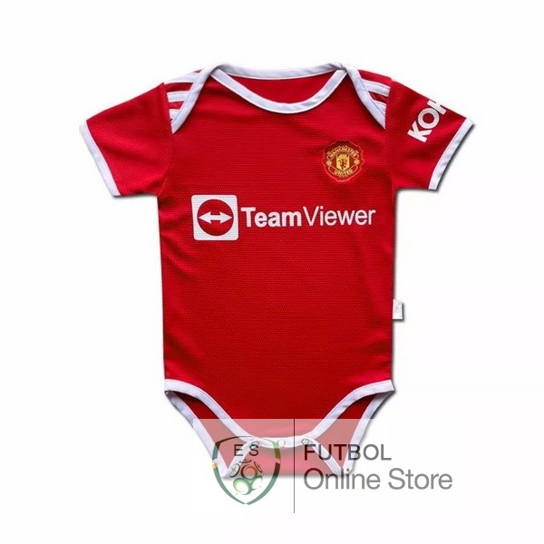 Camiseta Onesies Manchester united Ninos 21/2022 Primera