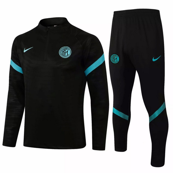 Camiseta Inter Milan Chandal Ninos 21/2022 Negro Azul