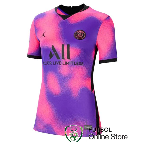 Camiseta Paris Saint Germain Mujer 20/2021 Tercera