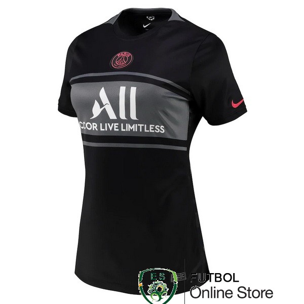 Camiseta Paris Saint Germain Mujer 21/2022 Tercera