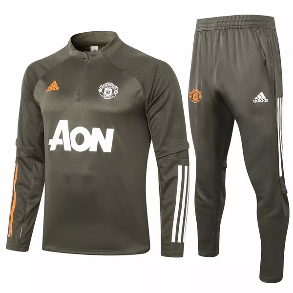 Camiseta Manchester united Chandal Ninos 21/2022 Verde Marino