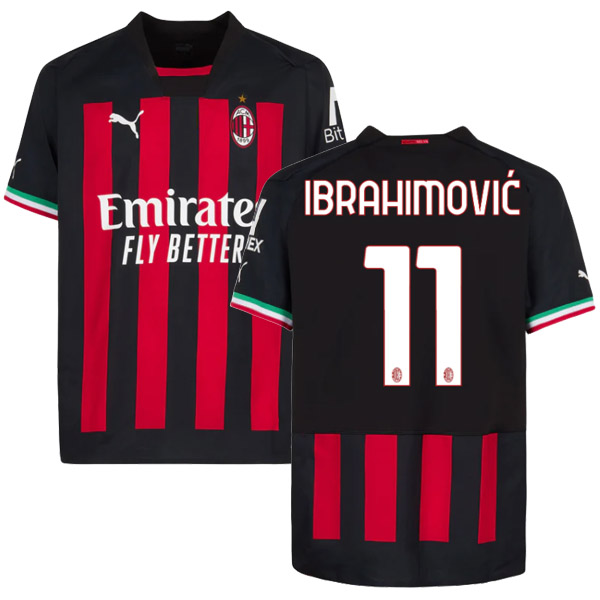 Camiseta Ibrahimović AC Milan 22/2023 Primera