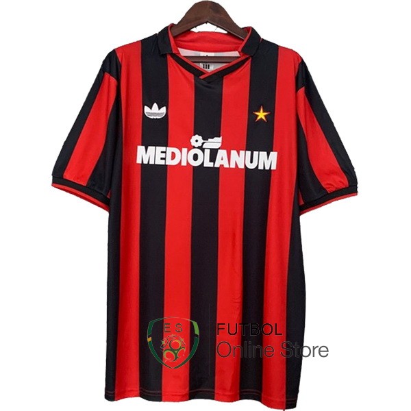 Camiseta AC Milan Retro Rojo 1990/1991 Primera