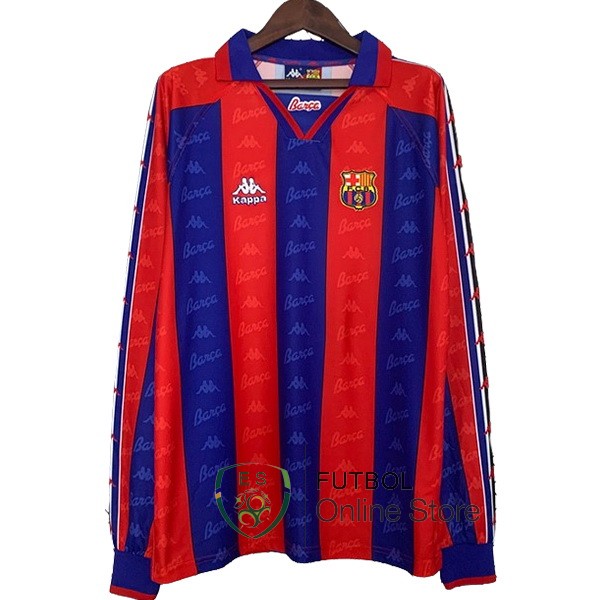 Camiseta Barcelona Retro Azul Rojo 1996/1997 Primera