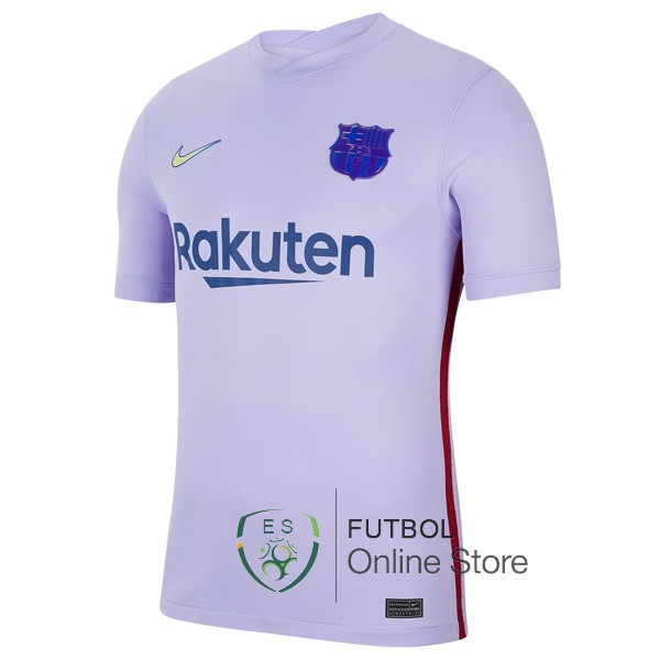 Camiseta Barcelona Retro Purpura 2021/2022 Segunda