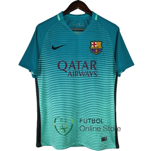 Camiseta Barcelona Retro Verde 2016/2017 Tercera