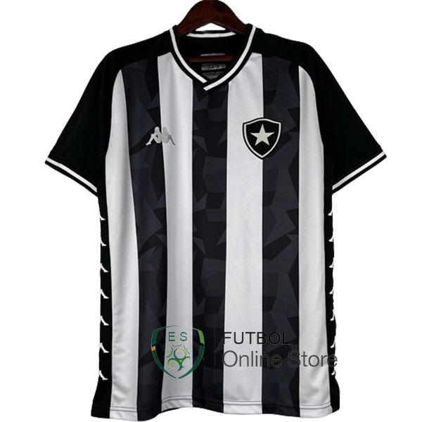 Camiseta Botafogo Retro Negro Blanco 2019/2020 Primera