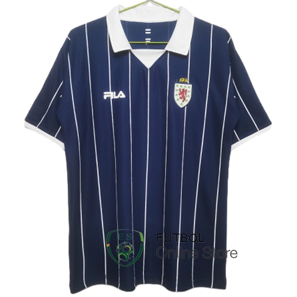 Camiseta Escocia Retro Azul 2002 Primera