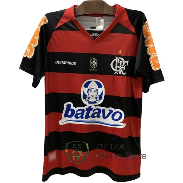 Camiseta Flamengo Retro Rojo 2010 Primera