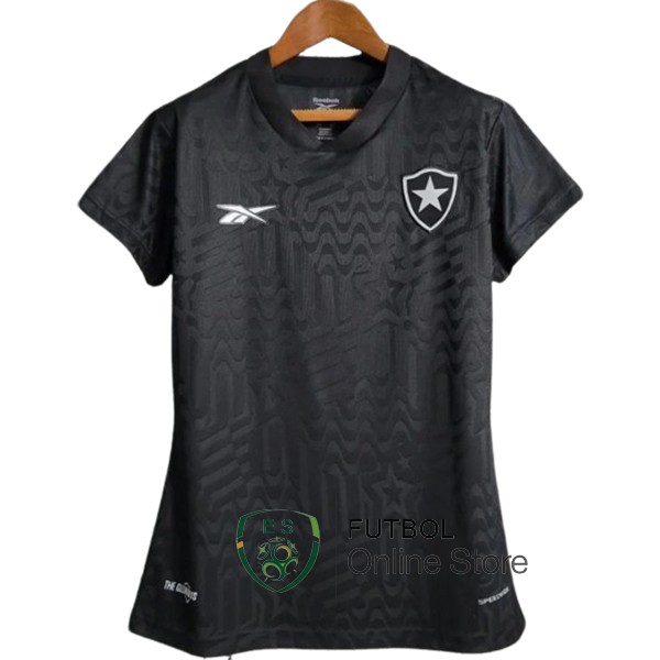 Camiseta Mujer Botafogo Negro 2023/2024 Segunda