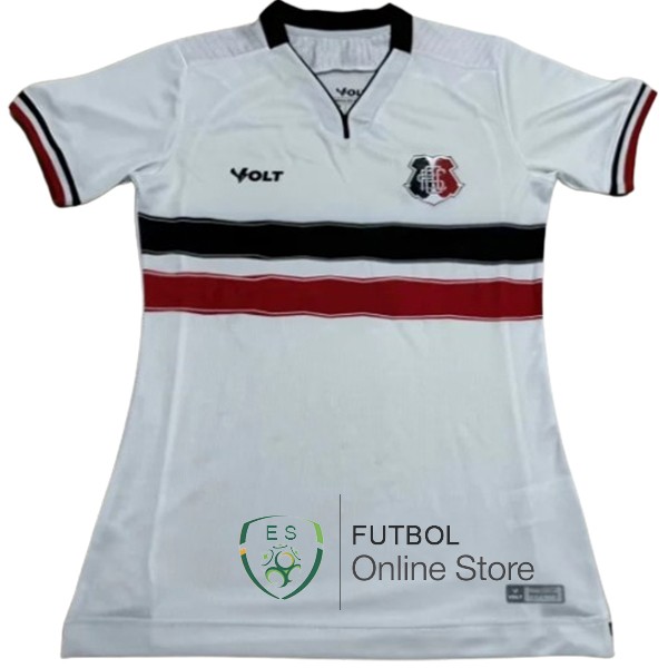 Camiseta Mujer Santa Cruz Blanco 2024/2025 Segunda