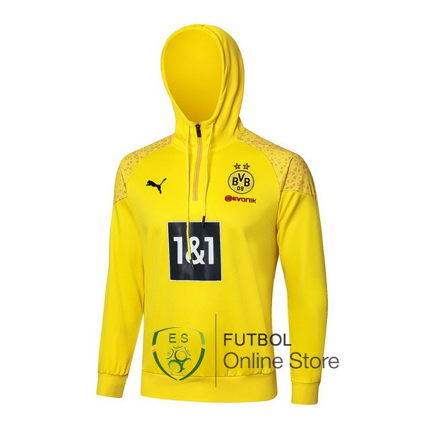 Chaqueta Con Capucha Borussia Dortmund Amarillo 2023/2024