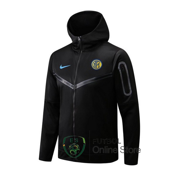 Chaqueta Con Capucha Inter Milan 2022 Negro 2023