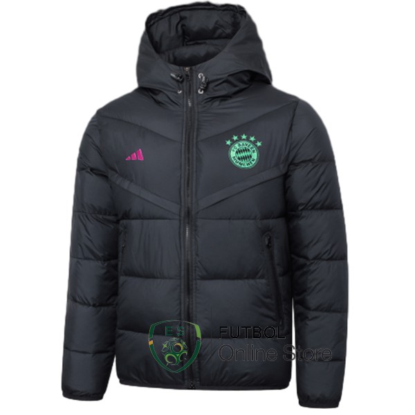 Chaqueta De Algodon Bayern Munich Negro 2023/2024