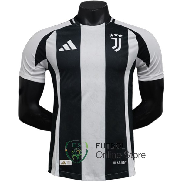 Concepto Jugadores Camiseta Juventus Blanco Negro 2024/2025 Primera