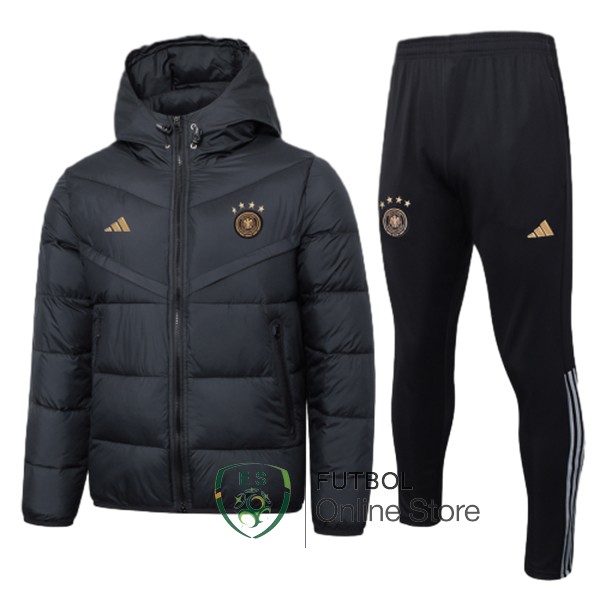 Conjunto Completo Chaqueta De Algodn Alemania Negro 2023