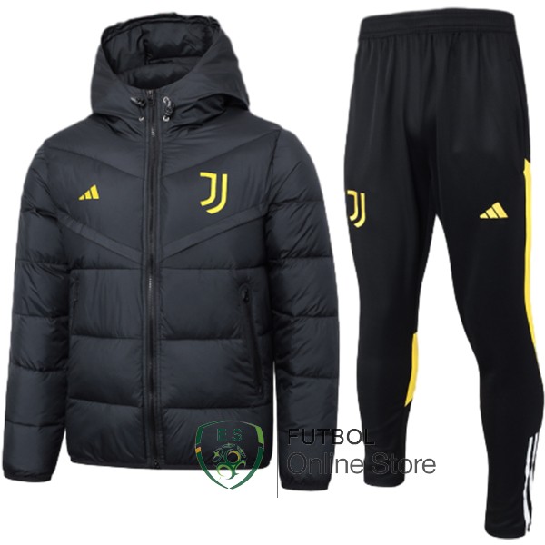 Conjunto Completo Chaqueta De Algodn Juventus Negro 2023/2024