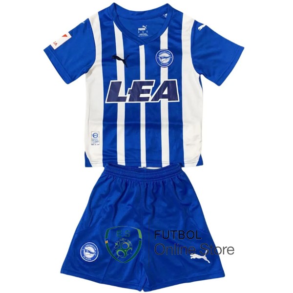 Conjunto De Ninos Alaves Azul 2023/2024 Primera