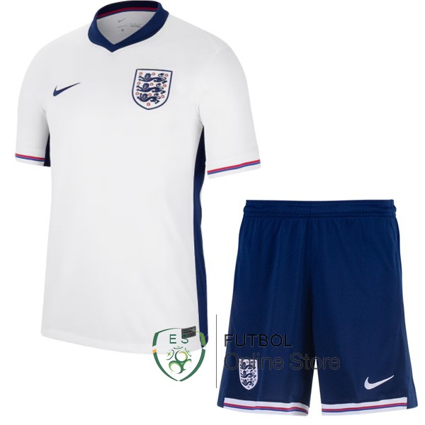 Conjunto De Ninos Inglaterra Blanco 2024 Primera