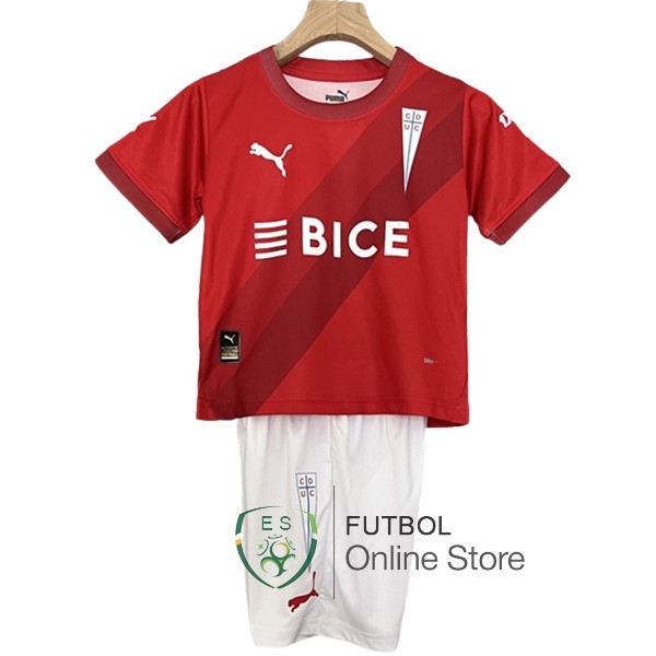 Conjunto De Ninos Universidad Catolica Rojo 2024/2025 Segunda