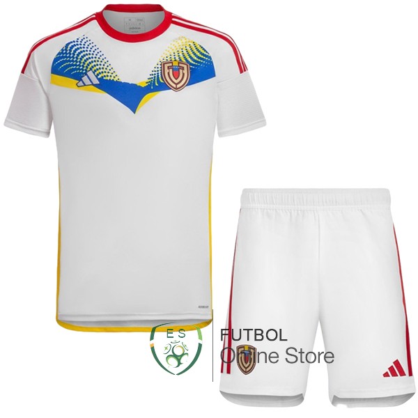 Conjunto De Ninos Venezuela Blanco 2024 Segunda