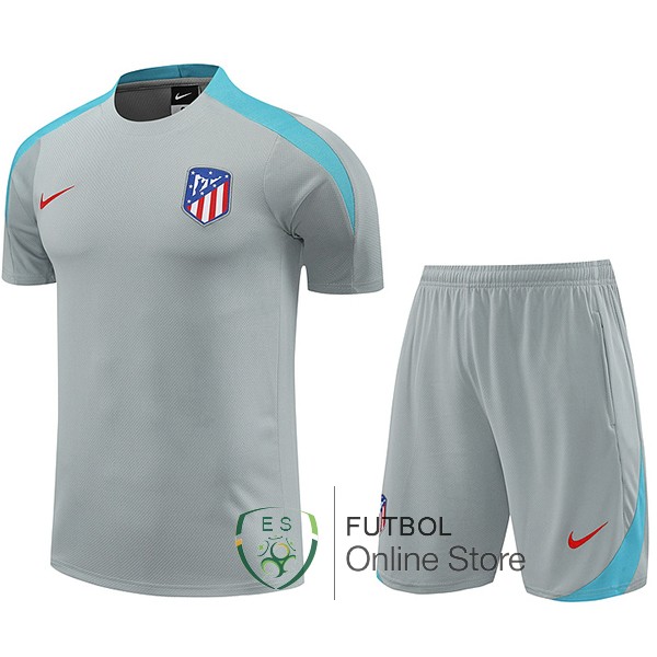 Entrenamiento Conjunto Completo Atltico Madrid l Gris Azul 2024/2025