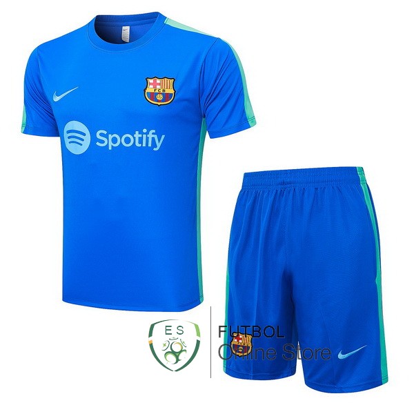 Entrenamiento Conjunto Completo Barcelona Azul I Verde 2023/2024