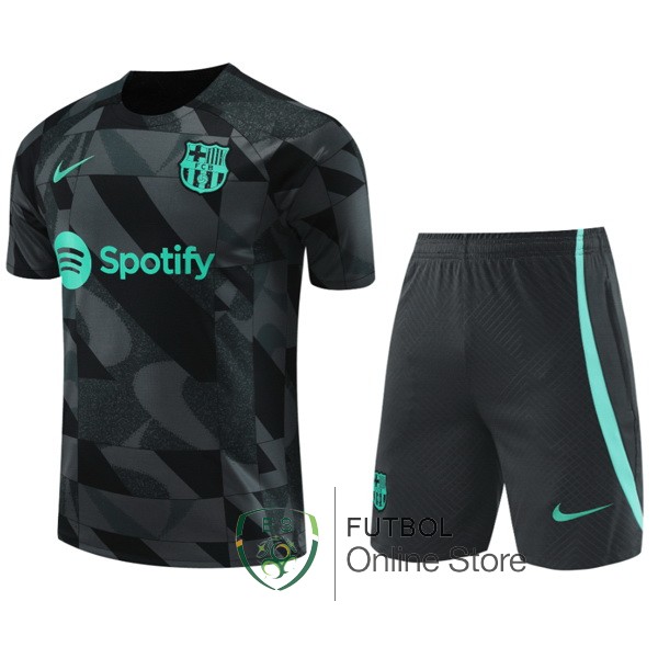 Entrenamiento Conjunto Completo Barcelona Verde II Marino 2023/2024