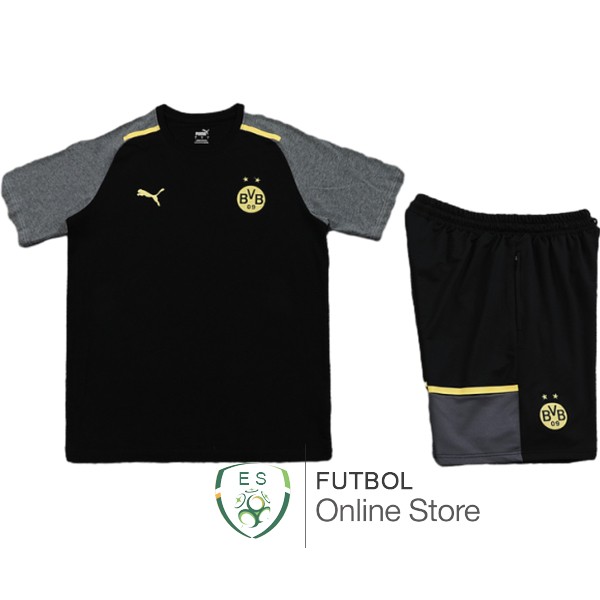 Entrenamiento Conjunto Completo Borussia Dortmund Gris Negro 2024/2025