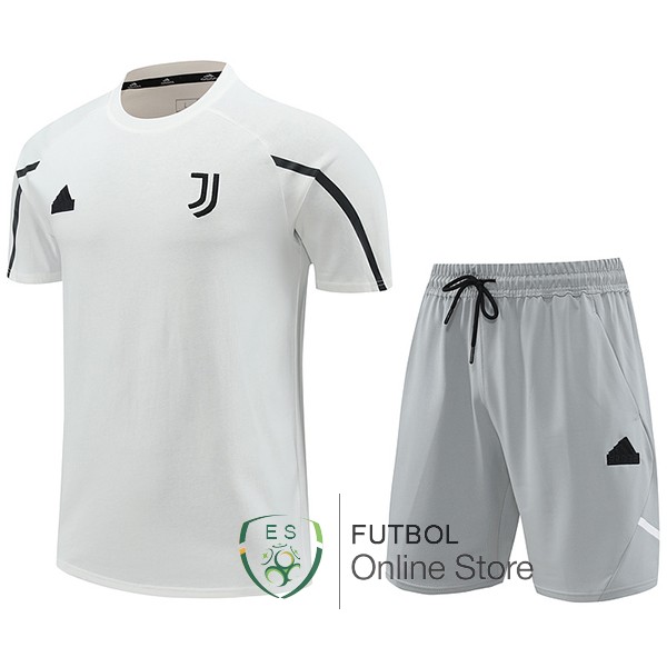 Entrenamiento Conjunto Completo Juventus Blanco Gris 2024/2025