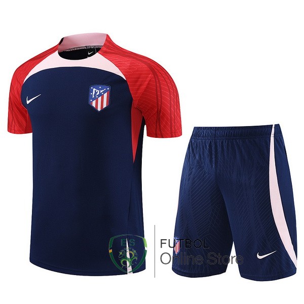 Entrenamiento Conjunto Completo Ninos Atletico Madrid Azul Rojo 2023/2024