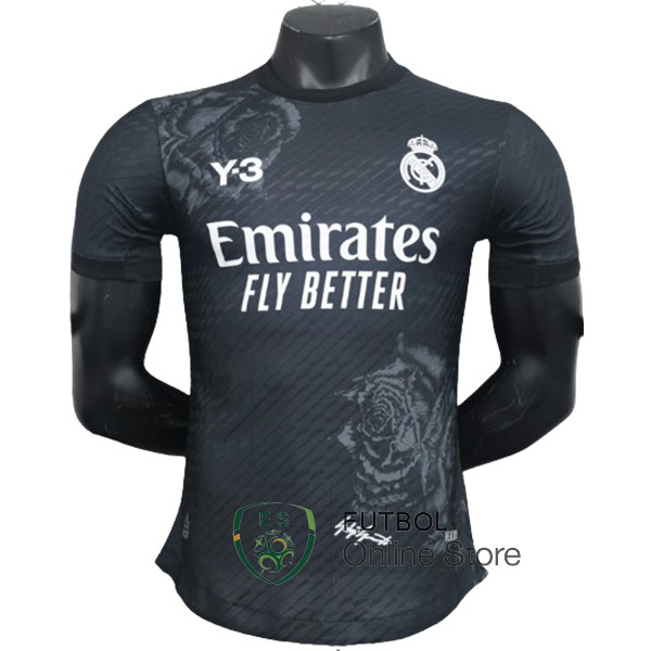 Especial Jugadores Camiseta Real Madrid Negro 2024