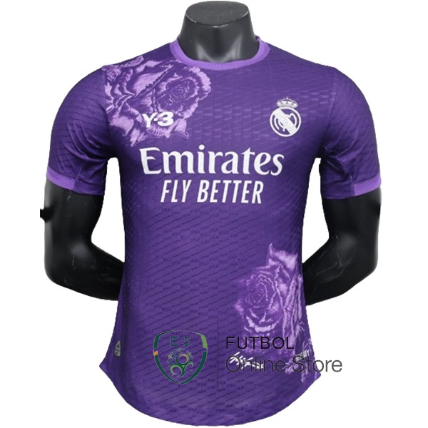 Especial Jugadores Camiseta Real Madrid Purpura 2024