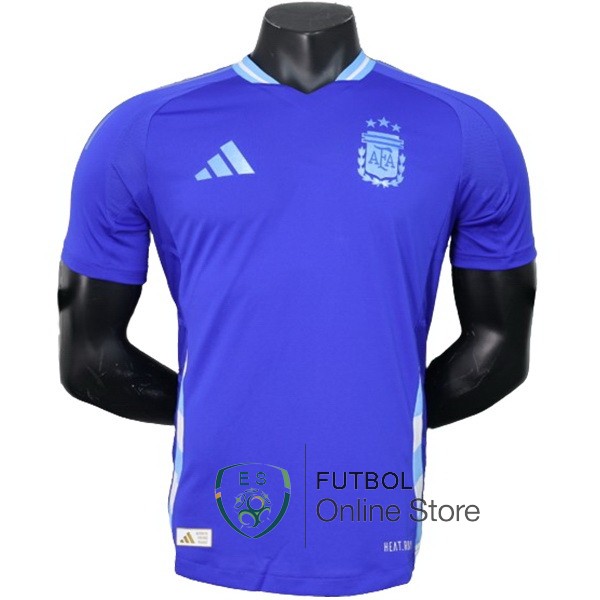 Jugadores Camiseta Argentina Azul 2024 Segunda