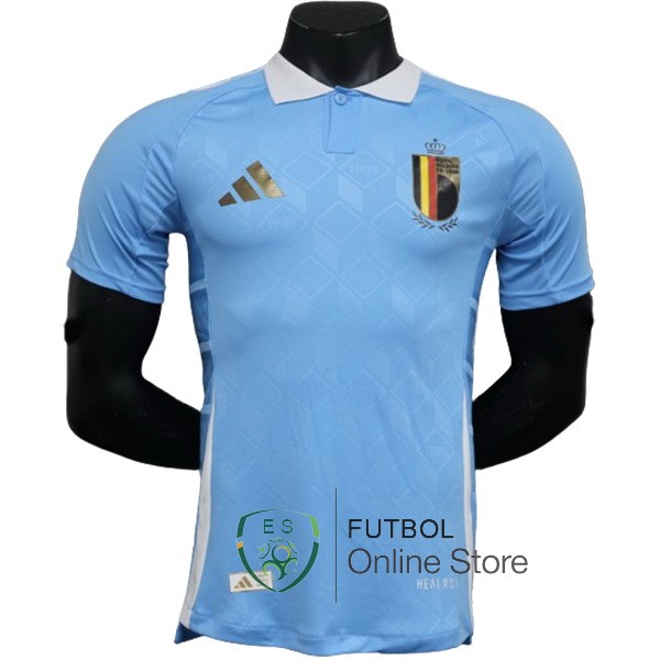 Jugadores Camiseta Belgica Azul 2024 Segunda