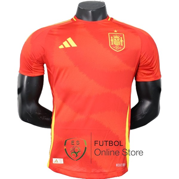 Jugadores Camiseta Espana Rojo 2024 Primera