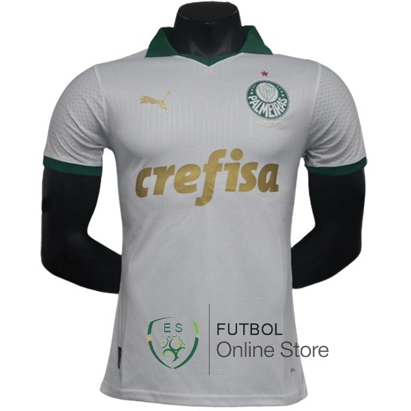 Jugadores Camiseta Palmeiras Blanco 2024/2025 Segunda