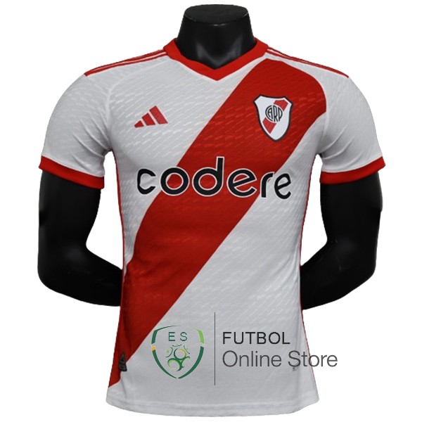 Jugadores Camiseta River Plate Blanco 2023/2024 Primera