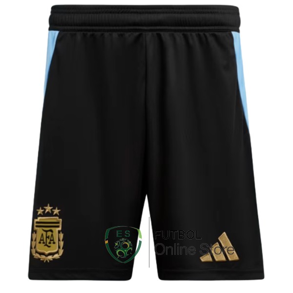 Pantalones Argentina Negro 2024 Primera