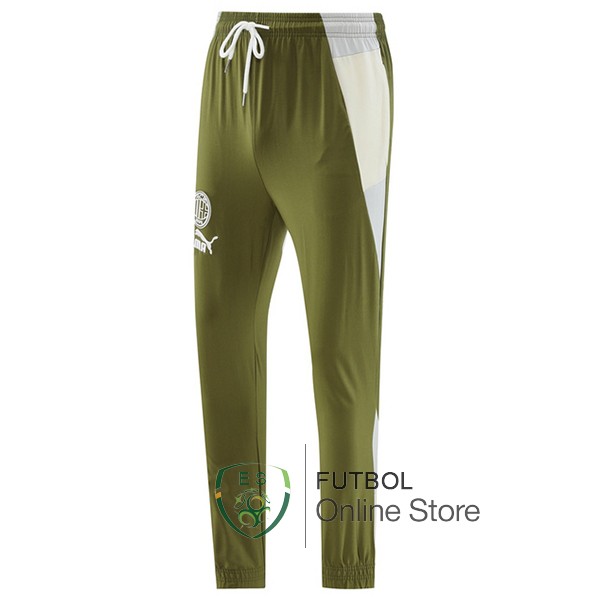 Pantalones Deportivos AC Milan Verde Gris 2023/2024