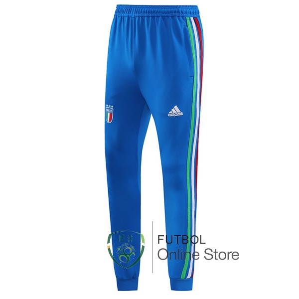 Pantalones Deportivos Italia Azul 2024