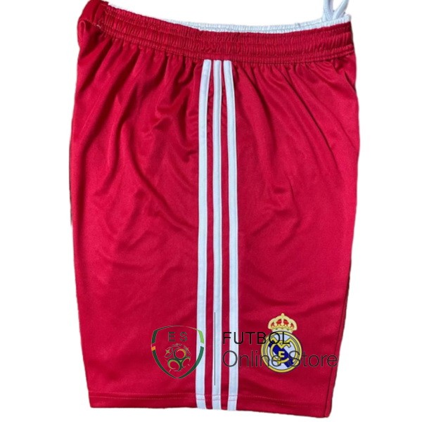 Pantalones Real Madrid Retro Rojo 2011/2012 Tercera