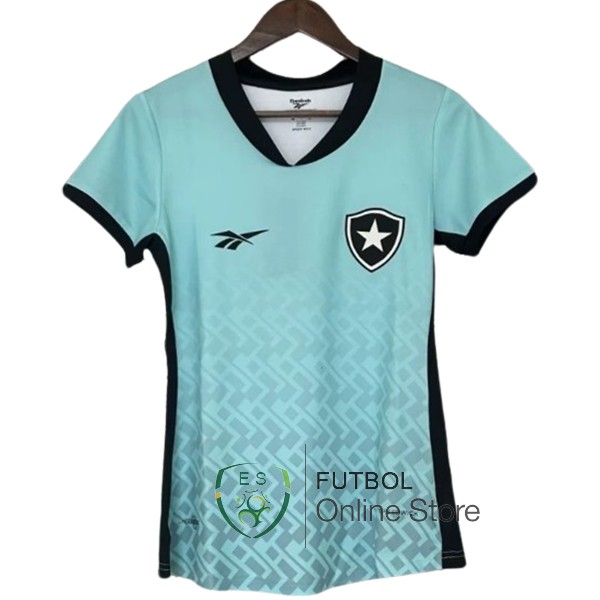 Portero Camiseta Mujer Botafogo Azul 2023/2024