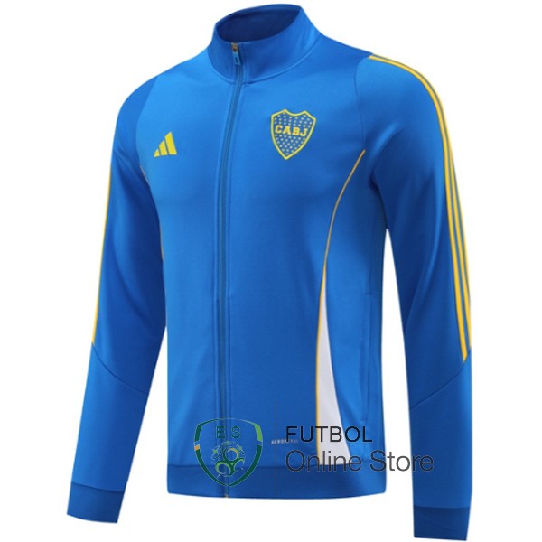 Ropa Deportiva Con Cremallera Larga Boca Juniors Azul 2024/2025