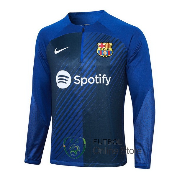 Sudadera Entrenamiento Barcelona Azul Marino 2023/2024