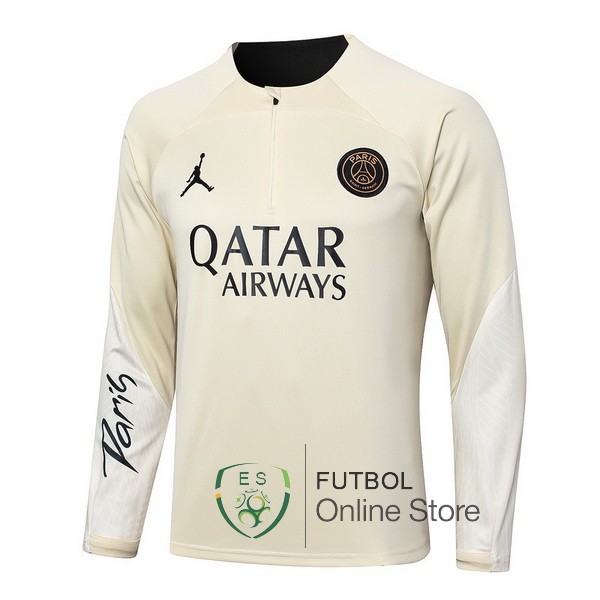 Sudadera Entrenamiento Paris Saint Germain Amarillo Negro 2023/2024